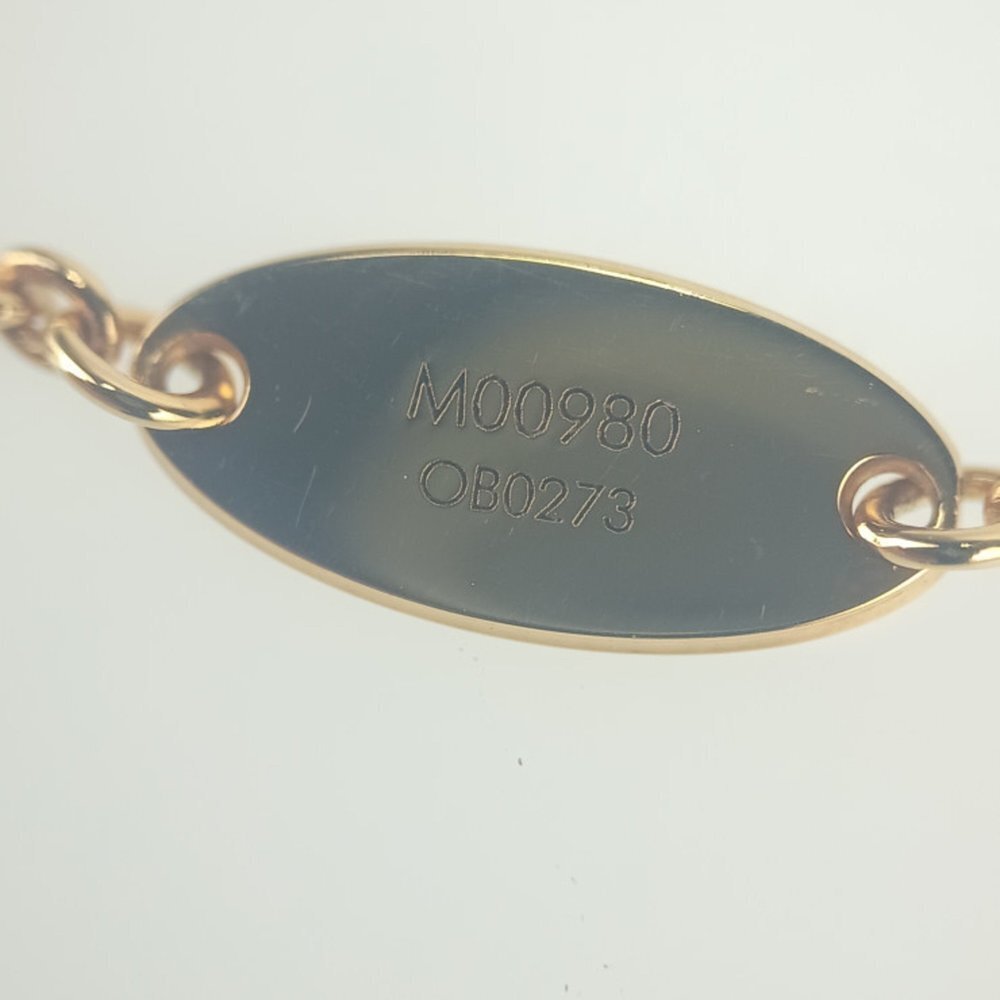 LOUIS VUITTON Gold Necklace - Picture 6 of 8